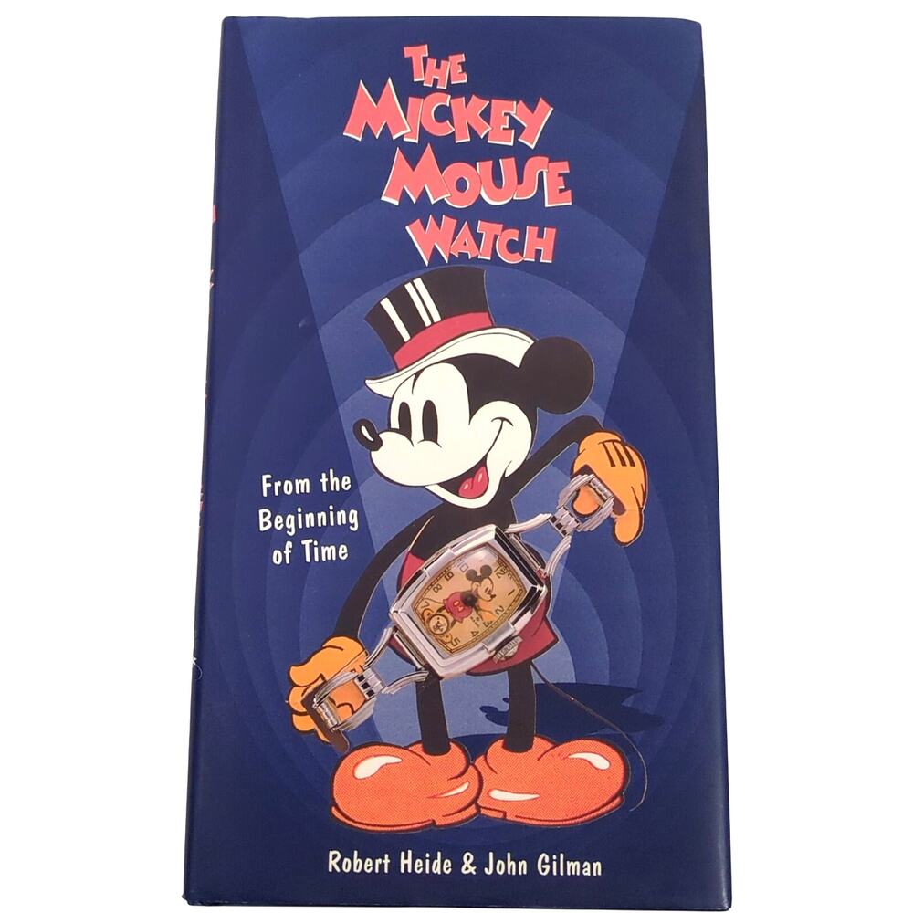 Mickey Mouse Watch History Book Vintage Disney Collectible 1997 Hardcover